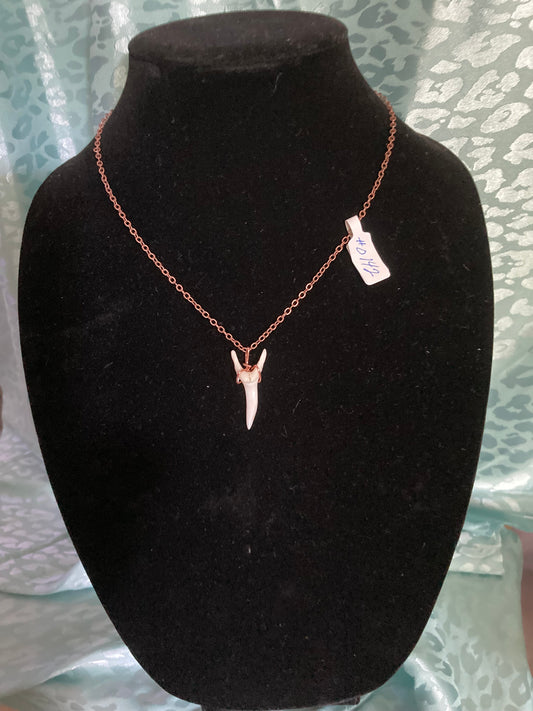 Shark Tooth Necklace from our Coastal Beaches and Dives (Sku 0142)